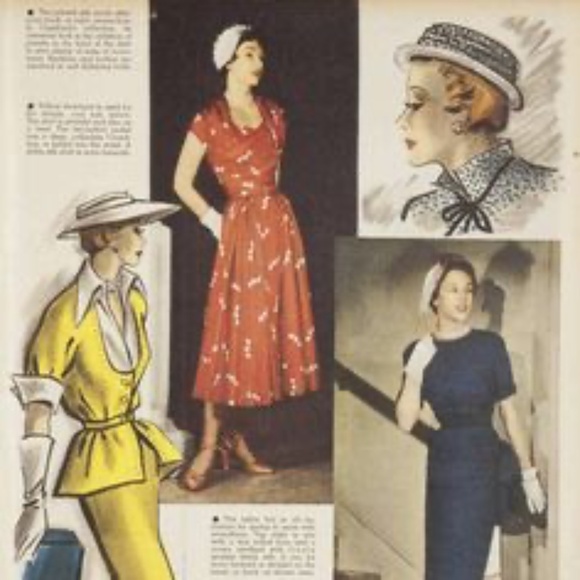 CHARMING DESIGNER 1950s\' CREAM STRAW HAT + GREEN BAND & \